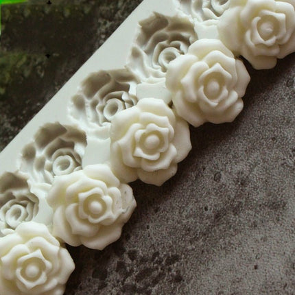 Rose Flower Silicone Mold Fondant Cake Decorating Tools Baking Tools - DealBuddy