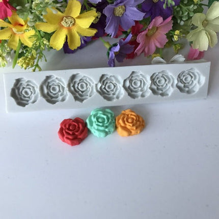 Rose Flower Silicone Mold Fondant Cake Decorating Tools Baking Tools - DealBuddy