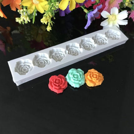 Rose Flower Silicone Mold Fondant Cake Decorating Tools Baking Tools - DealBuddy