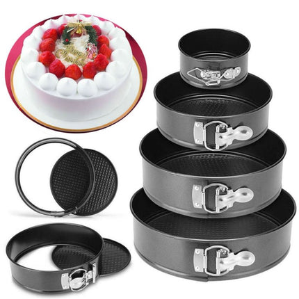 Round Bottom Lock Cake Mold Baking Cake Mold Oven Household Baking Tools - DealBuddy