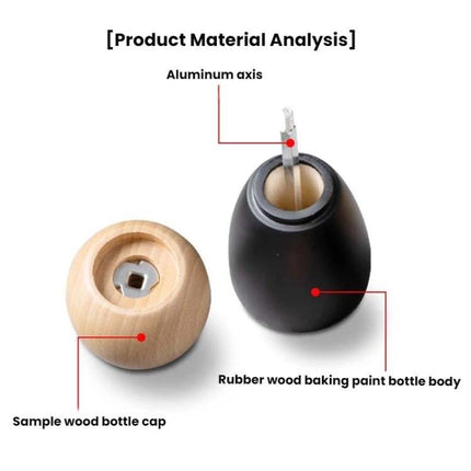 Round Head Manual Pepper Mill Ceramic Core Kitchen Tool - DealBuddy