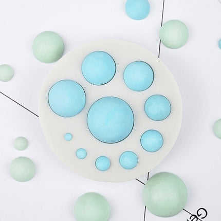 Round Silicone Fondant Cake Mold DIY Baking Decoration Chocolate Tool - DealBuddy