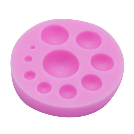 Round Silicone Fondant Cake Mold DIY Baking Decoration Chocolate Tool - DealBuddy