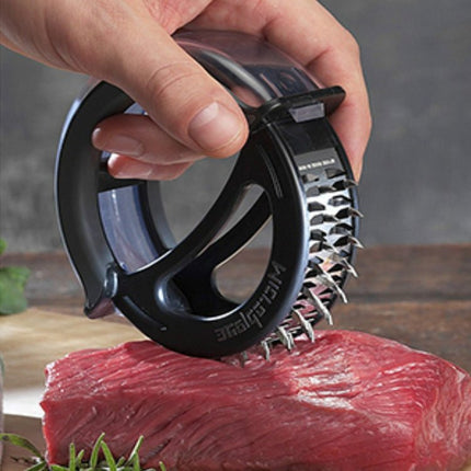 Round Stainless Steel 48 - Pin Steak Tenderizer Tendon Knife - DealBuddy