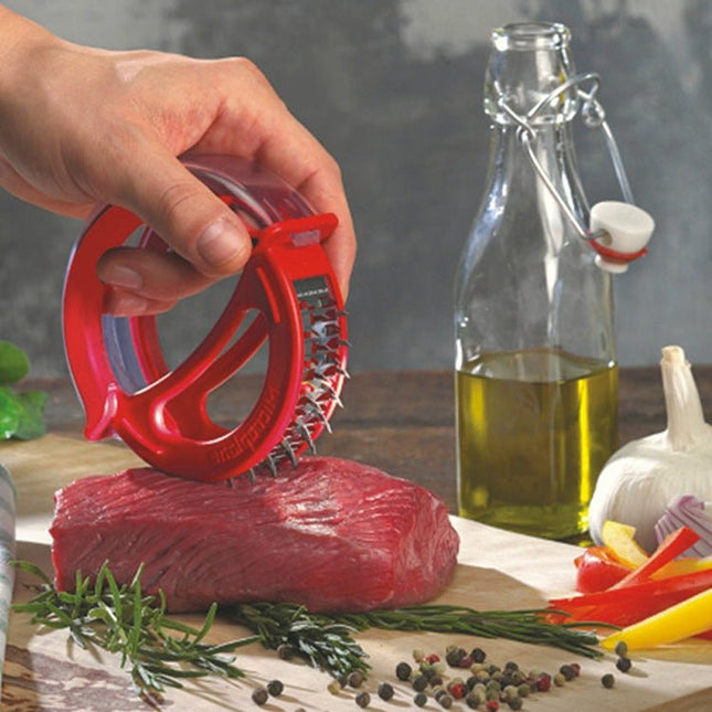 Round Stainless Steel 48 - Pin Steak Tenderizer Tendon Knife - DealBuddy