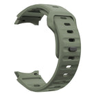 Samsung Galaxy Watch 7/6/5/4 Silicone Band – Wave Texture, Reverse Buckle - DealBuddy