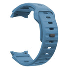 Samsung Galaxy Watch 7/6/5/4 Silicone Band – Wave Texture, Reverse Buckle - DealBuddy