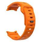 Samsung Galaxy Watch 7/6/5/4 Silicone Band – Wave Texture, Reverse Buckle - DealBuddy