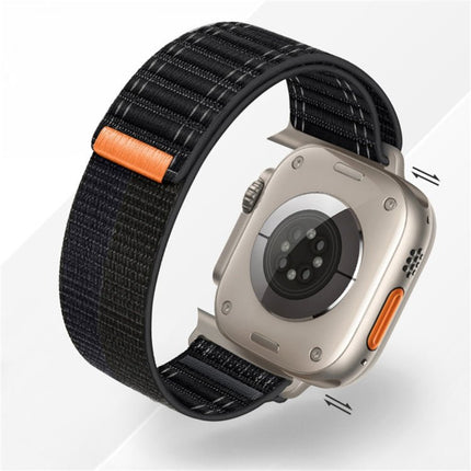Sea Wave Nylon Hook and Loop Fastener Watch Band, For Apple Watch SE 2022 40mm, For Apple Watch SE 2022 44mm, For Apple Watch Series 7 41mm, For Apple Watch Series 7 45mm, For Apple Watch Series 6 40mm, For Apple Watch Series 6 44mm                    ... - DealBuddy