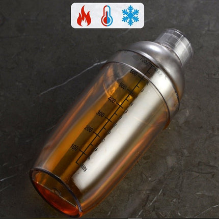 Shaker Cup PC Oz Cup Shaker With Scale Shaker Shaker Milk Teapot Juice Jug - DealBuddy