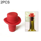 Silica Gel Top Hat Fresh Wine Corks Cruet Red Wine Stopper - DealBuddy