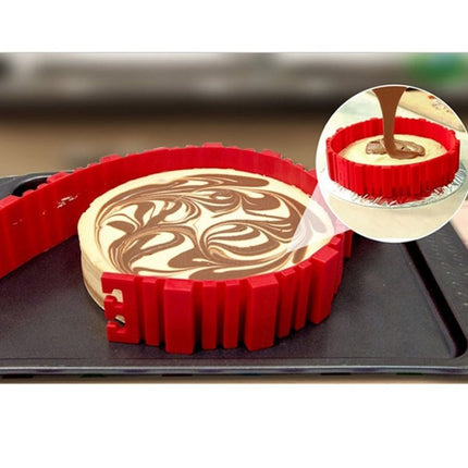 Silicone Cake Mold Baking Tools DIY Multi - shape Cake Mold Kitchen Accessories,4 PCS DIY Cake Mold - DealBuddy
