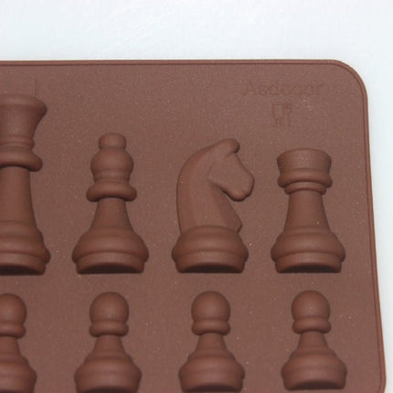 Silicone Chess Chocolate Mold Rock Sugar Soap Mold - DealBuddy