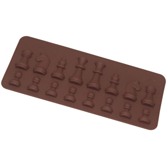 Silicone Chess Chocolate Mold Rock Sugar Soap Mold - DealBuddy