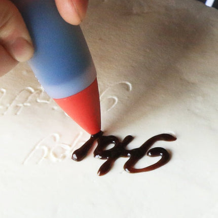 Silicone Food Writing Pen Chocolate Decorating tools Cake Nozzles - DealBuddy