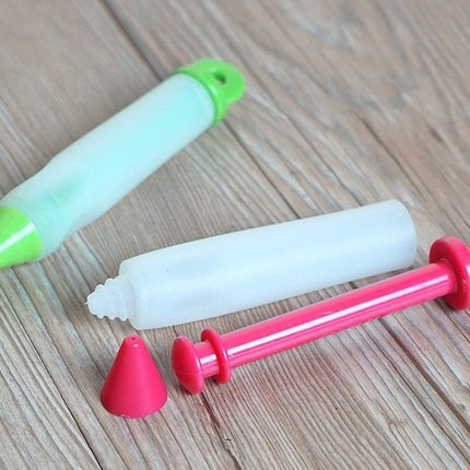 Silicone Food Writing Pen Chocolate Decorating tools Cake Nozzles - DealBuddy