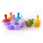 Silicone Mini Ice Pops Mold Ice Cream Ball Lolly Maker Popsicle Molds Baby DIY Food Supplement Tool - DealBuddy