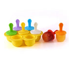 Silicone Mini Ice Pops Mold Ice Cream Ball Lolly Maker Popsicle Molds Baby DIY Food Supplement Tool - DealBuddy