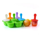 Silicone Mini Ice Pops Mold Ice Cream Ball Lolly Maker Popsicle Molds Baby DIY Food Supplement Tool - DealBuddy