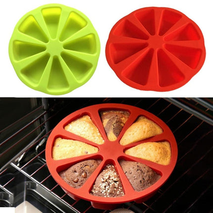 Silicone Orange Shape 8 - Point Mold Kitchen Cake Pizza Baking Model - DealBuddy