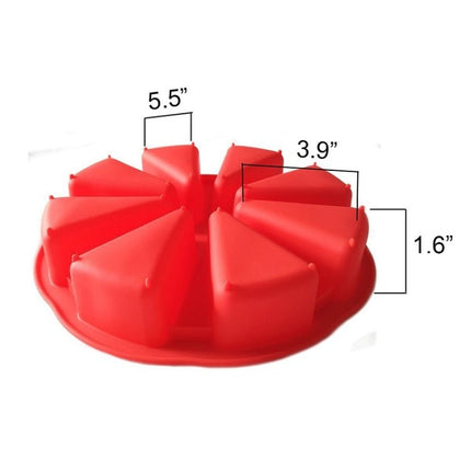 Silicone Orange Shape 8 - Point Mold Kitchen Cake Pizza Baking Model - DealBuddy