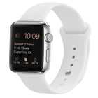 Silicone Replacement Strap Watchband For Apple Watch Series, 7 41mm / 6 & SE & 5 & 4 40mm / 3 & 2 & 1 38mm, 7 45mm / 6 & SE & 5 & 4 44mm / 3 & 2 & 1 42mm - DealBuddy