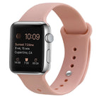 Silicone Replacement Strap Watchband For Apple Watch Series, 7 41mm / 6 & SE & 5 & 4 40mm / 3 & 2 & 1 38mm, 7 45mm / 6 & SE & 5 & 4 44mm / 3 & 2 & 1 42mm - DealBuddy