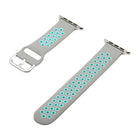 Silicone Replacement Strap Watchband For Apple Watch Series, 7 41mm / 6&SE&5&4 40mm / 3&2&1 38mm, 7 45mm / 6&SE&5&4 44mm / 3&2&1 42mm - DealBuddy