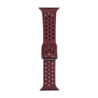 Silicone Replacement Watchband For Apple Watch Series, 7 45mm / 6 & SE & 5 & 4 44mm / 3 & 2 & 1 42mm - DealBuddy