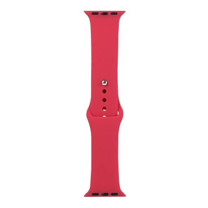 Silicone Watch Replacement Strap, Long Section (Men), For Apple Watch Series 8&7 41mm / SE 2&6&SE&5&4 40mm / 3&2&1 38mm, For Apple Watch Ultra 49mm / Series 8&7 45mm / SE 2&6&SE&5&4 44mm / 3&2&1 42mm - DealBuddy
