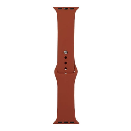 Silicone Watch Replacement Strap, Long Section (Men), For Apple Watch Series 8&7 41mm / SE 2&6&SE&5&4 40mm / 3&2&1 38mm, For Apple Watch Ultra 49mm / Series 8&7 45mm / SE 2&6&SE&5&4 44mm / 3&2&1 42mm - DealBuddy