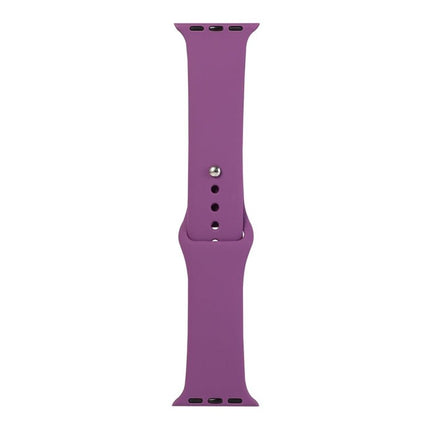 Silicone Watch Replacement Strap, Long Section (Men), For Apple Watch Series 8&7 41mm / SE 2&6&SE&5&4 40mm / 3&2&1 38mm, For Apple Watch Ultra 49mm / Series 8&7 45mm / SE 2&6&SE&5&4 44mm / 3&2&1 42mm - DealBuddy