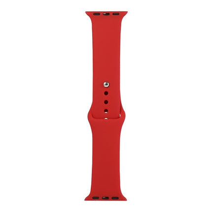 Silicone Watch Replacement Strap, Long Section (Men), For Apple Watch Series 8&7 41mm / SE 2&6&SE&5&4 40mm / 3&2&1 38mm, For Apple Watch Ultra 49mm / Series 8&7 45mm / SE 2&6&SE&5&4 44mm / 3&2&1 42mm - DealBuddy