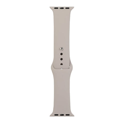 Silicone Watch Replacement Strap, Long Section (Men), For Apple Watch Series 8&7 41mm / SE 2&6&SE&5&4 40mm / 3&2&1 38mm, For Apple Watch Ultra 49mm / Series 8&7 45mm / SE 2&6&SE&5&4 44mm / 3&2&1 42mm - DealBuddy
