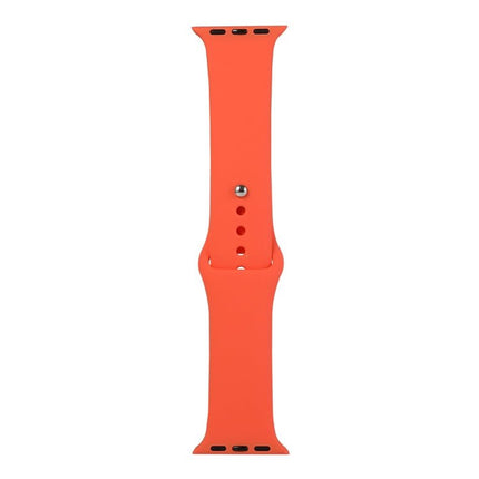Silicone Watch Replacement Strap, Short Section (female), For Apple Watch Series 8&7 41mm / SE 2&6&SE&5&4 40mm / 3&2&1 38mm, For Apple Watch Ultra 49mm / Series 8&7 45mm / SE 2&6&SE&5&4 44mm / 3&2&1 42mm - DealBuddy