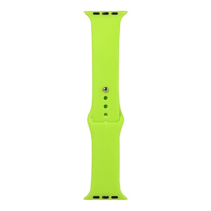 Silicone Watch Replacement Strap, Short Section (Female), For Apple Watch Series 8&7 41mm / SE 2&6&SE&5&4 40mm / 3&2&1 38mm, For Apple Watch Ultra 49mm / Series 8&7 45mm / SE 2&6&SE&5&4 44mm / 3&2&1 42mm - DealBuddy