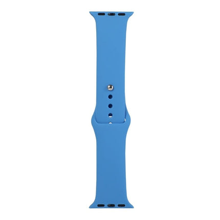 Silicone Watch Replacement Strap, Short Section (female), For Apple Watch Series 8&7 41mm / SE 2&6&SE&5&4 40mm / 3&2&1 38mm, For Apple Watch Ultra 49mm / Series 8&7 45mm / SE 2&6&SE&5&4 44mm / 3&2&1 42mm - DealBuddy