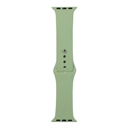 Silicone Watch Replacement Strap, Short Section (female), For Apple Watch Series 8&7 41mm / SE 2&6&SE&5&4 40mm / 3&2&1 38mm, For Apple Watch Ultra 49mm / Series 8&7 45mm / SE 2&6&SE&5&4 44mm / 3&2&1 42mm - DealBuddy
