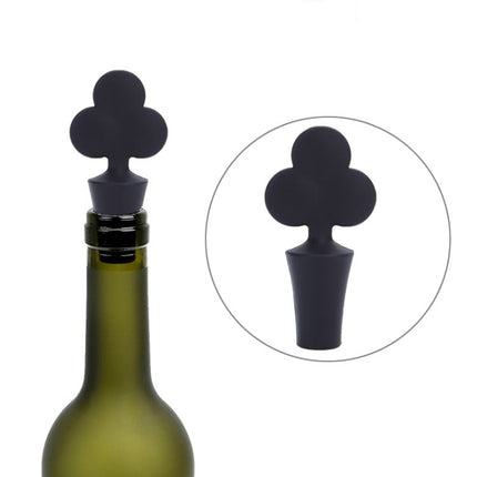 Silicone Wine Stopper Poker Series Wine Stopper - DealBuddy