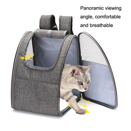 SJBB11 Pets Outing Breathable Package, Grey, Blue, Red Red Side, Black Blue Side - DealBuddy