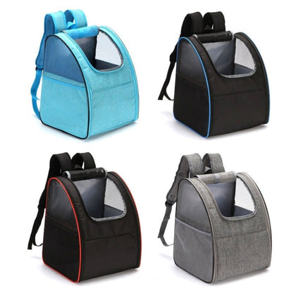 SJBB11 Pets Outing Breathable Package, Grey, Blue, Red Red Side, Black Blue Side - DealBuddy