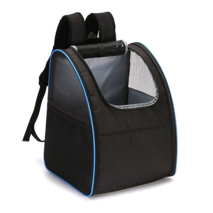 SJBB11 Pets Outing Breathable Package, Grey, Blue, Red Red Side, Black Blue Side - DealBuddy