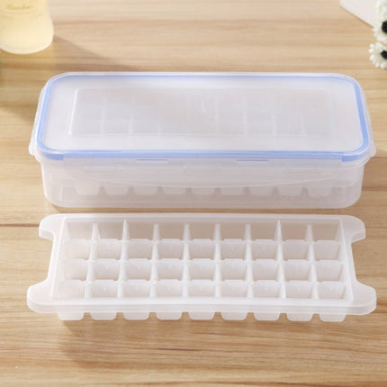 Small Square Ice Mold Trays Multi - layer Mold with Cover Ice Storage Box, 2 Layers - DealBuddy