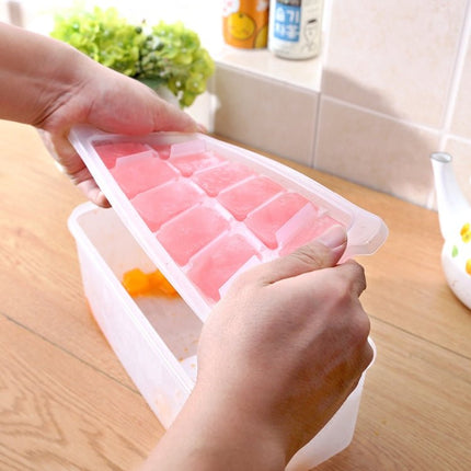 Small Square Ice Mold Trays Multi - layer Mold with Cover Ice Storage Box, 2 Layers - DealBuddy