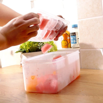 Small Square Ice Mold Trays Multi - layer Mold with Cover Ice Storage Box, 2 Layers - DealBuddy