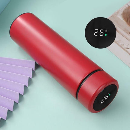 Smart Temperature Display 304 Stainless Steel Vacuum Flask Creative Business Cup For Male And Female Students - DealBuddy