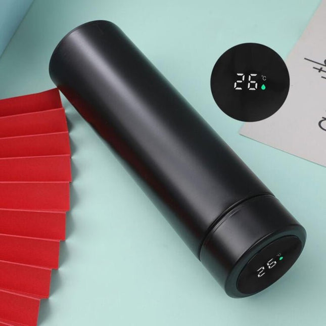 Smart Temperature Display 304 Stainless Steel Vacuum Flask Creative Business Cup For Male And Female Students - DealBuddy