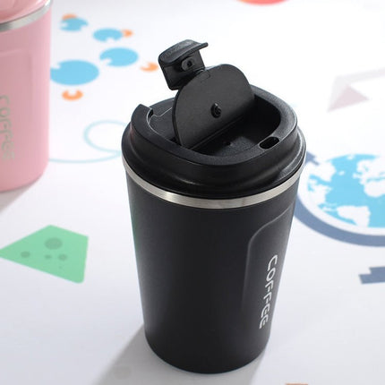 Smart Version Double Stainless steel 304 Coffee Mug Car Thermos Mug Travel Thermo Cup - DealBuddy