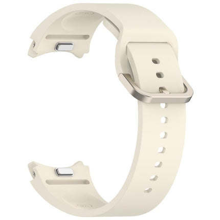 Solid Color Colorful Buckle Quick Release Silicone Watch Band, For Samsung Galaxy Watch FE 40mm, For Samsung Galaxy Watch 7 40 / 44mm - DealBuddy
