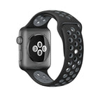 For Apple Watch Series 7 41mm / 6 & SE & 5 & 4 40mm / 3 & 2 & 1 38mm / Black Grey